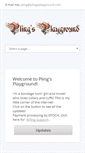 Mobile Screenshot of plingsplayground.com